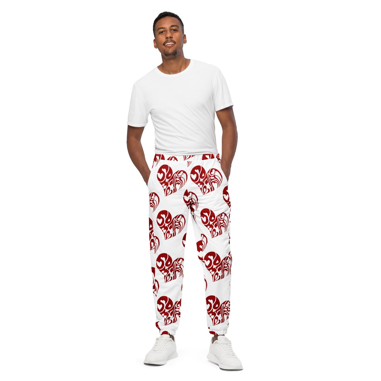 Image of Unisex Valentines  track pants