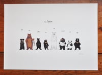 Image 2 of The Bear Family Print