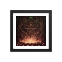 Cauldron of Torment - Framed poster by Mark Cooper Art