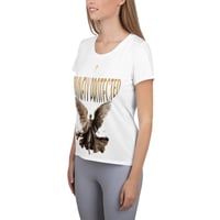 Image 2 of Women's DIVINELY PROTECTED athletic t-shirt