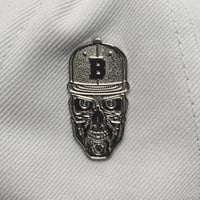 Image of Silver Terminator Bucky Pin