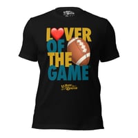 LOTG Pro Football Unisex T-shirt (Black & Teal)