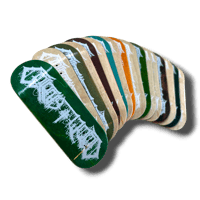 Image 1 of “White” Death Graphic (Bayou Mold)