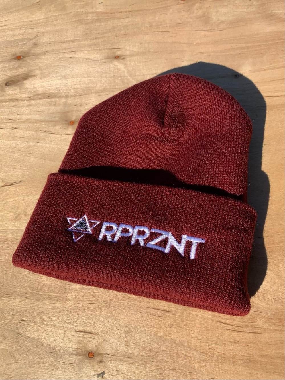 Image of RPRZNT Embroidered Beanie