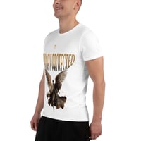 Image 2 of Men's DIVINELY PROTECTED athletic t-shirt