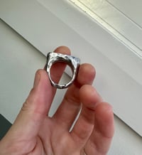 Image 4 of Pewter ring size O