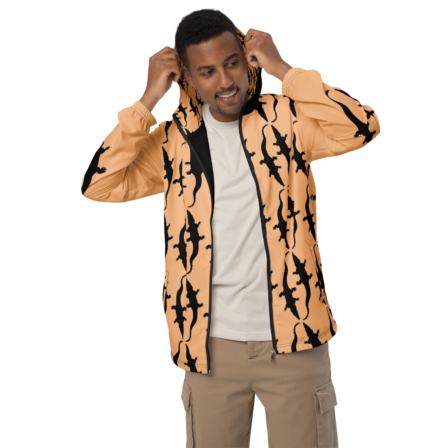Image of Men’s reptile windbreaker