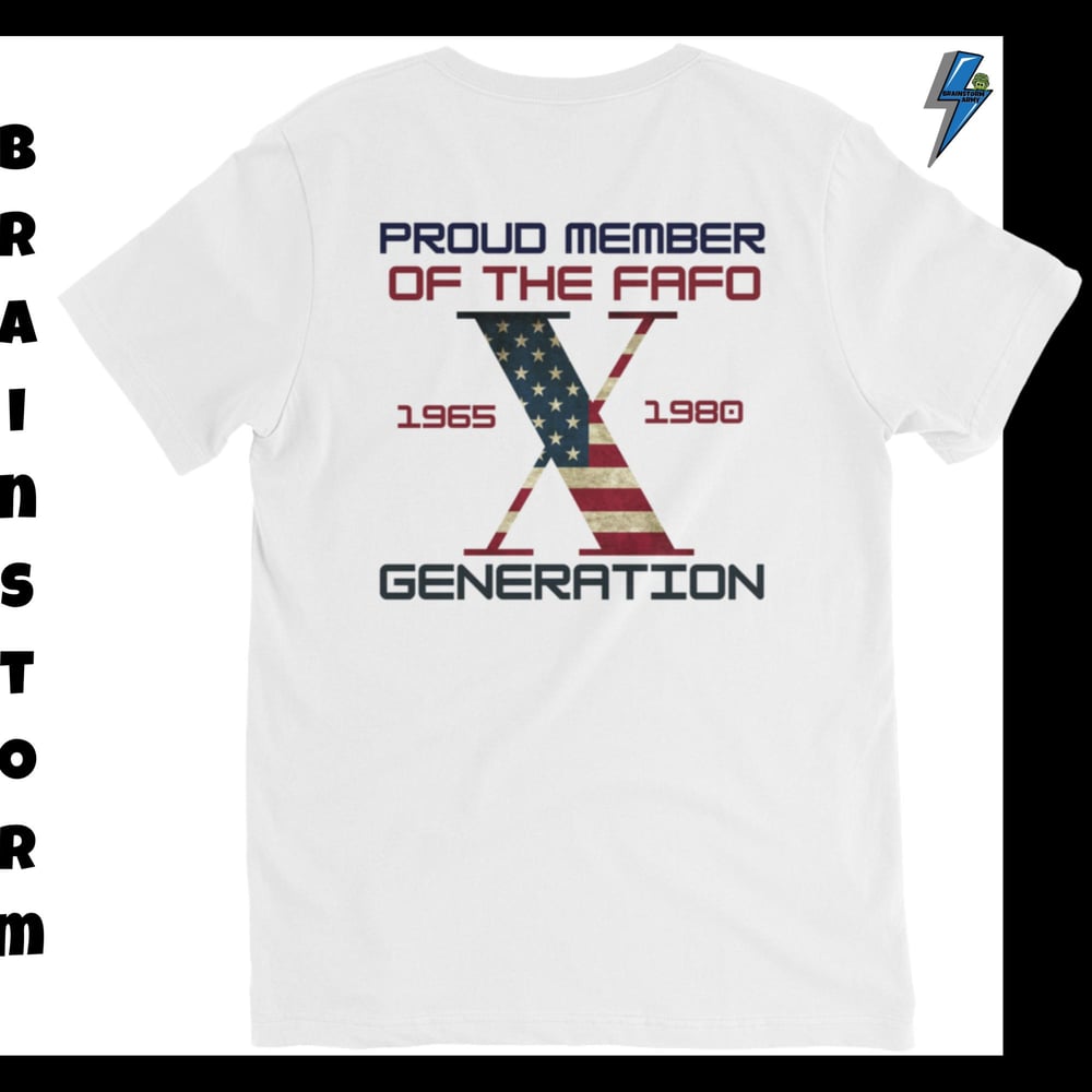 Proud Member of Gen X Short Sleeve V-Neck T-Shirt
