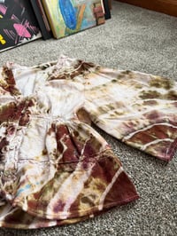 Image 3 of whimsical fae button up-cycled blouse (M)