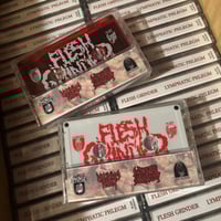 Image 3 of Flesh Grinder / Lymphatic Phlegm - Split (1999 Reissue) cassette