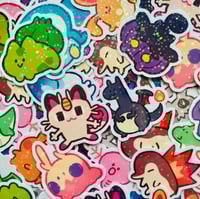 Image 1 of shiny Pokemon sticker gacha