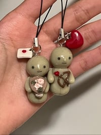 Image 1 of Valentine’s Day smiski charms 