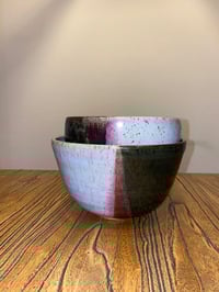 Image 5 of Ramen Bowl Set - Green, Pink, and White (Seconds)