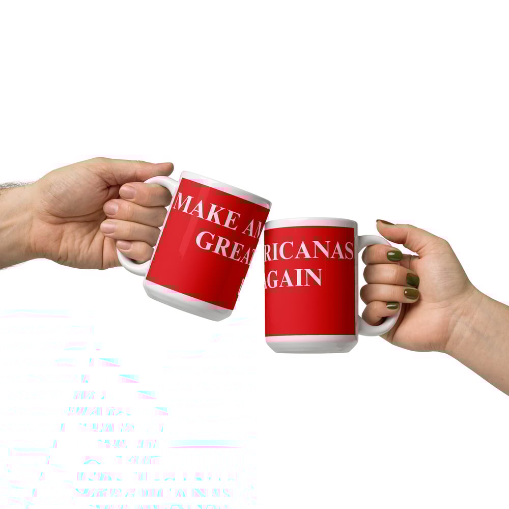 MAGA White glossy mug