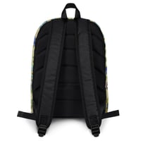 Image 6 of Tan Haunted Mansion Pattern Backpack