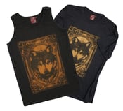 Image of TG Vintage Style Wolf Vest/T-Shirt