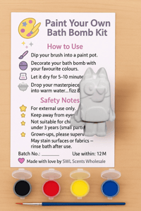 Image 2 of WHOLESALE Paint Your Own Bath Bomb (X3)