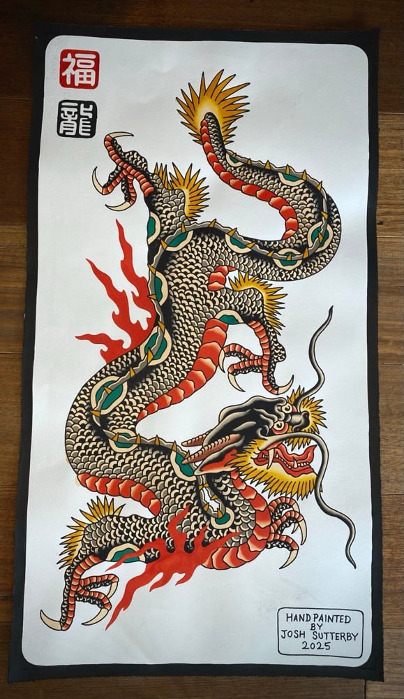 ‘DRAGON’ original painting 