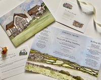 Image 3 of Bespoke wedding invitations