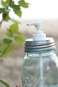 Image of Lid for Mason Jar Soap Dispenser