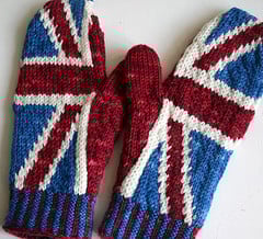 Image of Johnny Rotten Anarchy Mittens