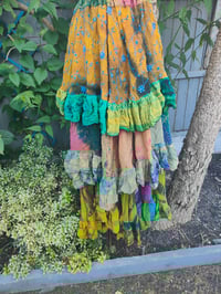 Image 9 of Wanderlust maxi skirt / bandeau dress -rainbow 8-16