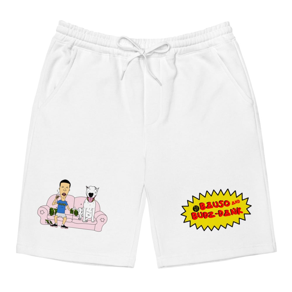 Image of BAUSO & BUDZ-DANK COUCH FLEECE SHORTS