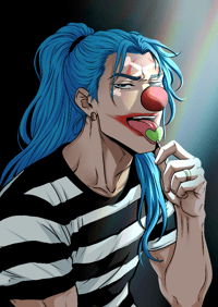 Image 1 of Clown Father In Hands