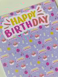 Image 2 of Birthday bow card 