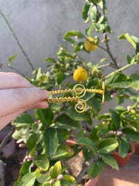 Image 2 of Gold Braided Bracelet 