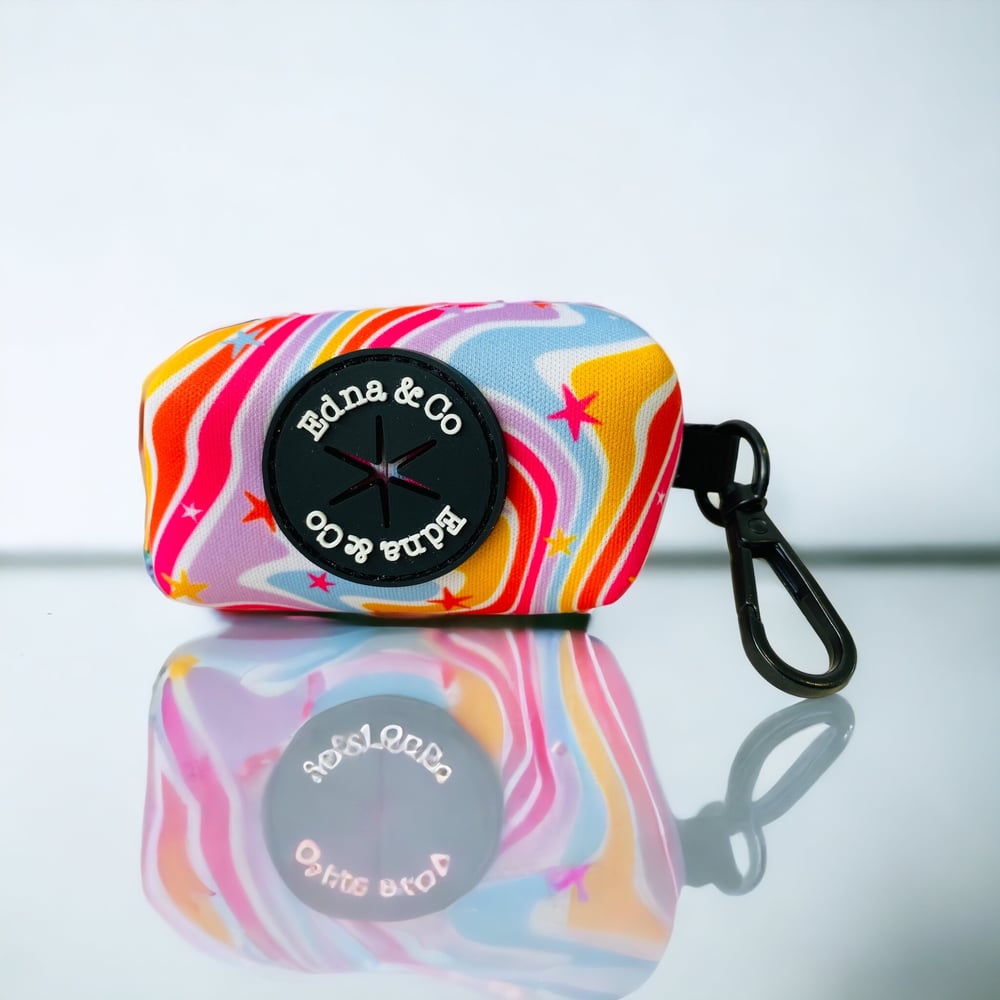 Image of Retro Stripes Collection - Poo | Waste Bag Holder