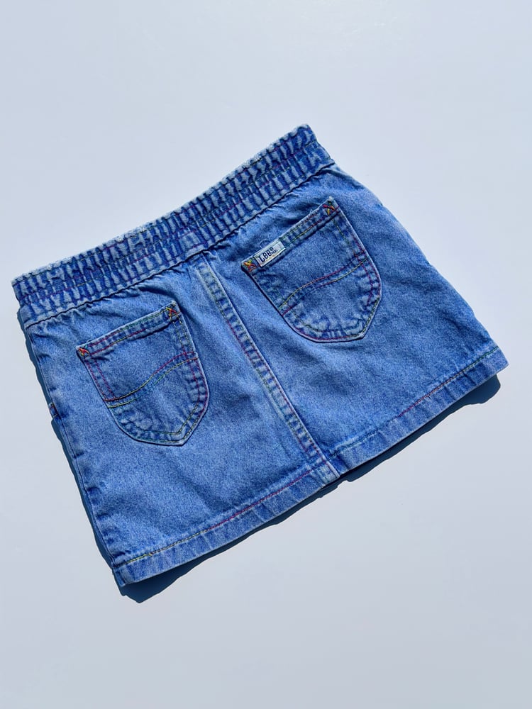 Image of Vintage Lee Denim Skirt 3T (5/6)
