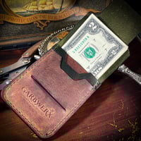 Image 4 of de Clisson Wallet - Brown & Olive