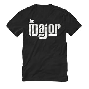 Image of The Major Logo T-Shirt - Black