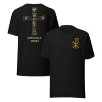Image 2 of America Rise! Cross T-Shirt 