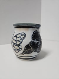 Image 2 of Mug 7 - Butterfly & Flowers (Not food safe)