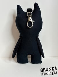Image 2 of Grunge Cat Bag Charm 2