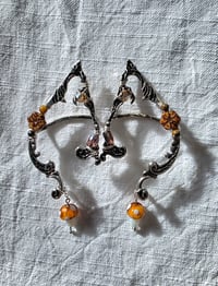 Image 2 of Autumn Mushroom Ear Cuffs 🍄🍂🤎