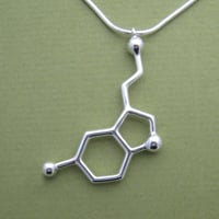 Image 4 of serotonin dangling necklace