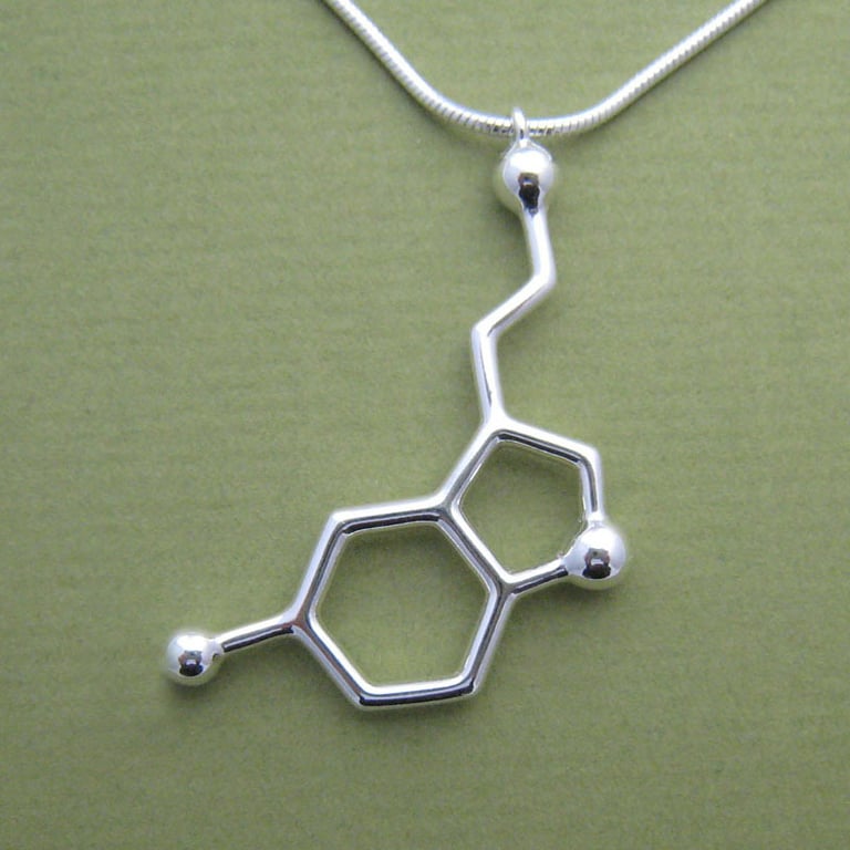 serotonin dangling necklace Image 4