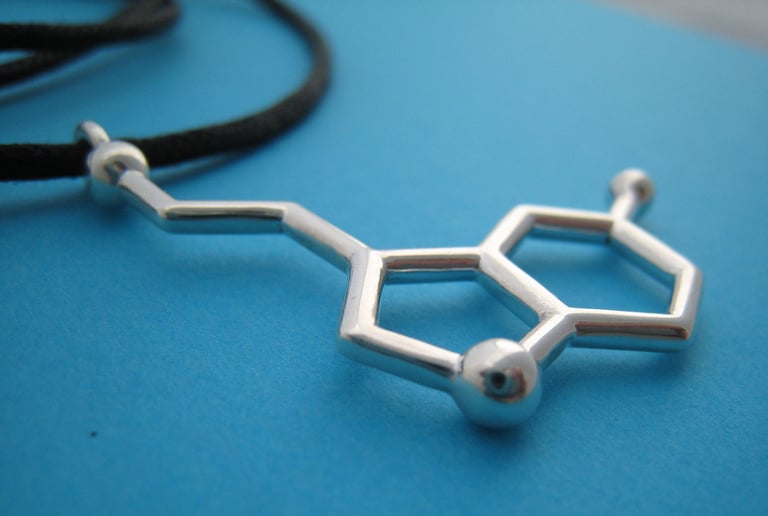 serotonin dangling necklace Image 3