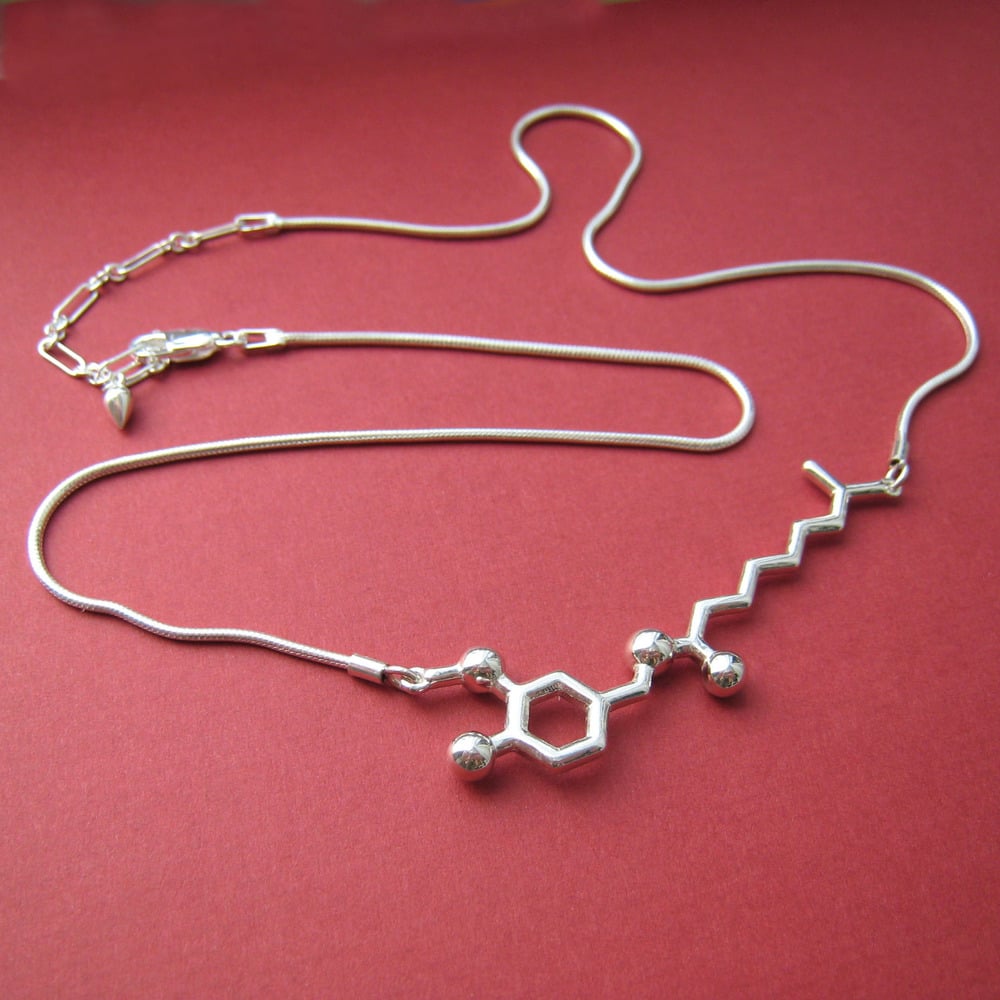 Largentolab Solid Gold white Chemistry necklace, India | Ubuy