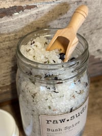 Image 2 of BUSH SPICE BATH SALTS JAR 500G + WOODEN SCOOP