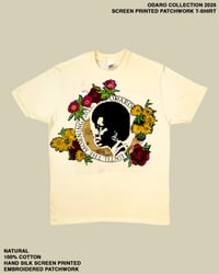 ODARO COLLECTION 2025 SCREEN PRINTED PATCHWORK T-SHIRT #11