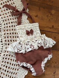 Image 3 of Rosalie Newborn Romper