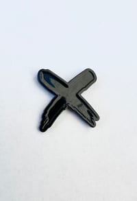 Image 1 of Black X Logo Pins Chain Zipper Pull Combo 
