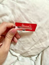 carat candy acrylic hair clip
