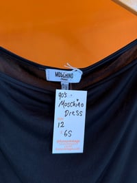 Image 7 of Moschino Peekaboo Sheer Midi Dress M