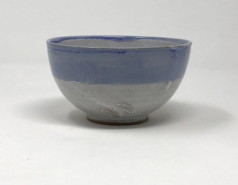 Image of Small Terracotta Bowl ‘Dolphin’