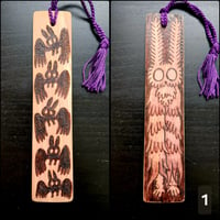 Image 1 of Mothman Cedar Bookmark